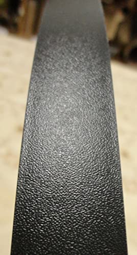 Siyah 2MM PVC kenar bandı 15/16 x 120 inç Yapıştırıcı yok .080 Kalınlık rulosu