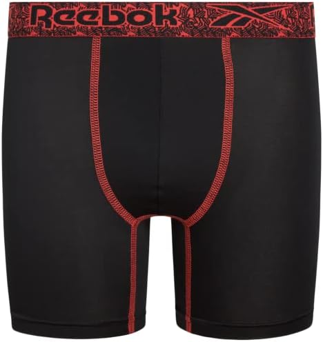 Reebok Erkek Çocuk İç Giyim-Performans Boxer Külot (4'lü Paket)