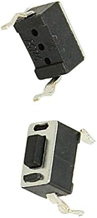 Aexit 50x Anlık Endüstriyel Anahtarları Inceliğini Dokunsal basmalı düğme anahtarı Ile Buton Anahtarları Delik 3x6x4.3mm