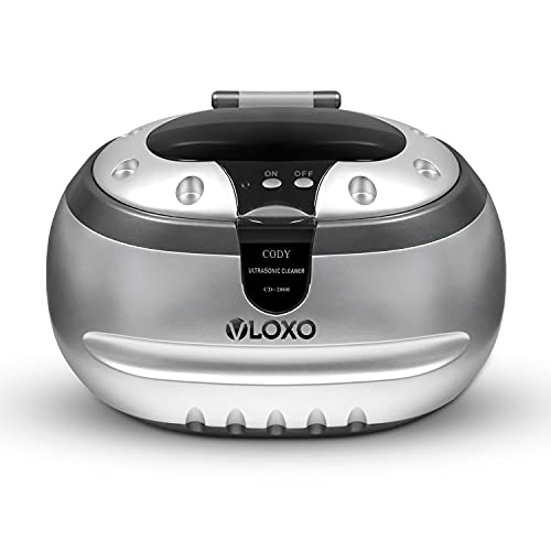 Ultrasonik Takı Temizleyici, VLOXO Ultrasonik Temizleme Makinesi 600ML Profesyonel Takı Temizleyici ve Akülü Elektrikli Makas, Emniyet