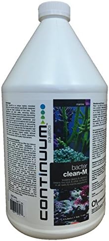 Continuum Aquatics BacterClean-M-Resif ve Deniz Akvaryumları için Mikrobiyal Kültürü Temizleme, 4 L (QBCM4L)