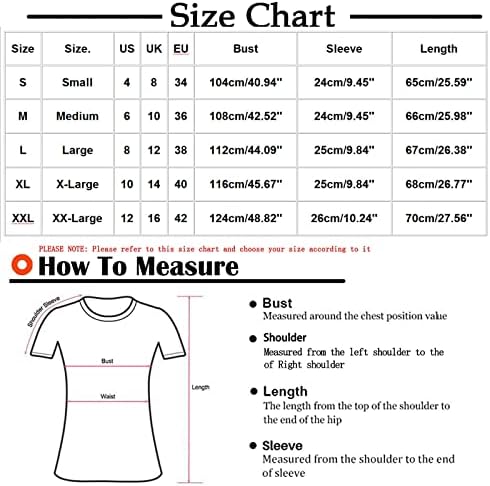 Mutlu Hediye Salonu Üst Tshirt Kadınlar için Kısa Kollu Pamuklu Tekne Derin V Boyun Mermer Grafik Gevşek Fit Bluz PF