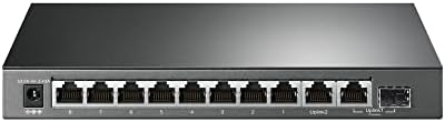 TP-Lınk TL-SG1210MP, 8 Bağlantı Noktalı Gigabit PoE Anahtarı, 8 PoE+ Bağlantı Noktası @123W, w / 2 Uplink Gigabit Bağlantı Noktası