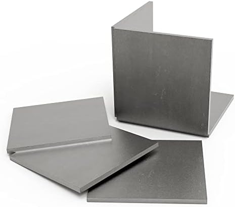 SILATU Kaynak Kuponları-6 ADET 3×3 inç Hafif Çelik Kaynak Kiti, MIG, TIG, Gaz, Ark, Çubuk için 11 Gauge Kaynak Eğitimi Metal Plaka