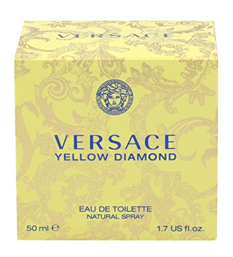 Kadınlar için Versace Sarı Elmas Eau De Toilette Sprey, 1,7 Fl Oz