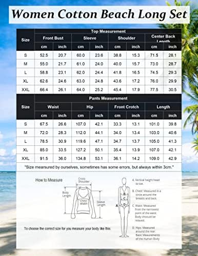 Zeagoo Kadınlar 2 Parça Keten Setleri Düğme Aşağı Keten Gömlek Yaz Gevşek Uzun Pantolon Tatil Plaj Kıyafetleri