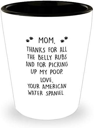 Amerikalı Su Spanyeli Anne, Tüm göbek ovmaları ve Kaka bardağımı 1,5 Oz aldığın için teşekkürler.