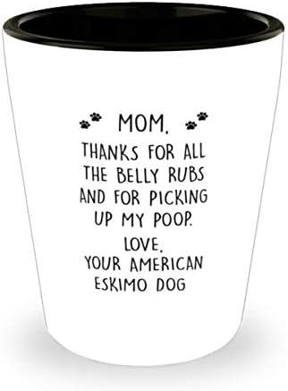 Amerikalı Eskimo Köpeği Anne, Tüm göbek ovmaları ve Kaka bardağımı 1,5 Oz aldığın için teşekkürler.