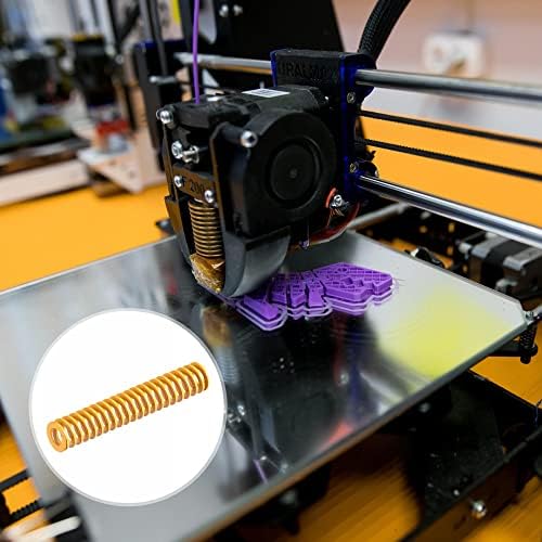 uxcell 3D Yazıcı Kalıp Yayı, 16mm OD 80mm Uzun 2 adet Spiral Damgalama Hafif Yük sıkıştırma kalıbı için Yaylar 3D Yazıcı Elektrik Parçası,