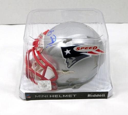LeGarrette Blount İmzalı Patriots Mini futbol Kaskı JSA Auto 202640 İmzalı NFL Kaskları