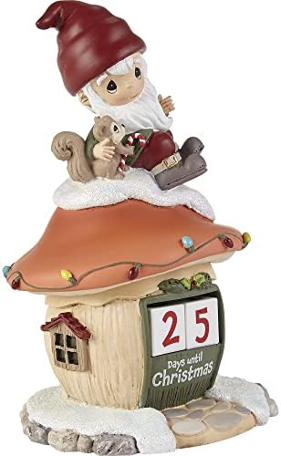 Değerli Anlar 221403 Gnome Tatiller için Tatlı Gnome Reçine Geri Sayım Takvimi