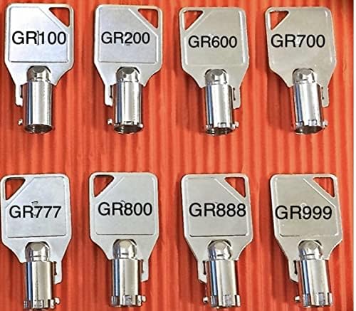 Ticari Speed Queen Greenwald Industries Çamaşır Makinesi Anahtarları için Yedek GR100-GR999 Tuşları, 8 Tuş (GR100-GR999), GR100, GR200,