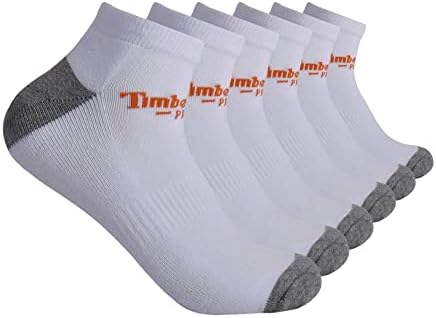 Timberland PRO erkek 6'lı Paket Performanslı Düşük Kesim Çorap