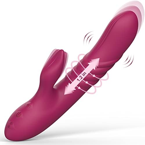 Sokmak Vibratör Yapay Penis Kadınlar için Zevk-G Noktası Tavşan Vibratör ile 7 Sokmak 7 Titreşim Modları, klitoris Stimülatörü Klitoris