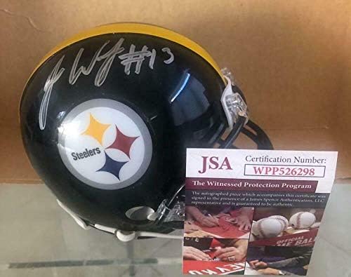 James Washington Pittsburgh Steelers İmzalı İmzalı Otomatik Mini Kask Jsa Zeka İmzalı NFL Mini Kasklar