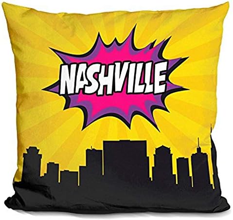 LiLiPi Nashville Dekoratif Vurgu atmak Yastık