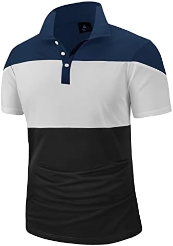 LLdress polo gömlekler Erkekler için Kısa Kollu Yaz Rahat Pike Jersey Tenis T-Shirt