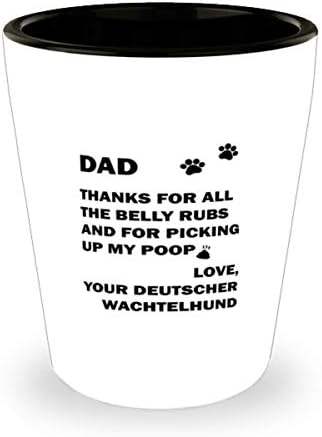 Deutscher Wachtelhund Baba, Tüm karın ovmaları ve Kaka bardağımı 1,5 Oz aldığın için teşekkürler.