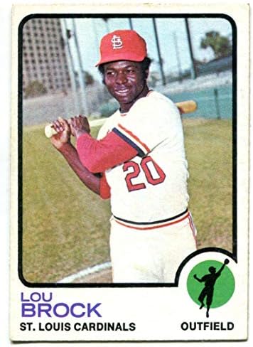Lou Brock 1973 Topps Kartı 320-Slabbed Beyzbol Kartları