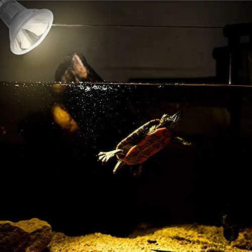 Happyyami UVA UVB güneş lambası yılan ısı ampuller Sürüngen cam ısı lambası kaplumbağa akvaryum ısı ışıkları E27 tabanı sürüngen sakallı
