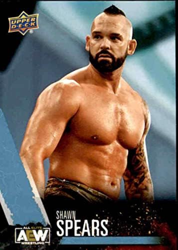 2021 Üst Güverte All Elite Wrestling AEW 3 Shawn Spears Resmi İşlem Kartı