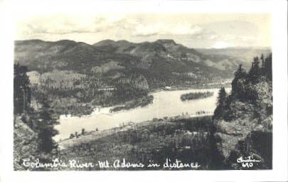 Columbia Nehri, Oregon Kartpostalı