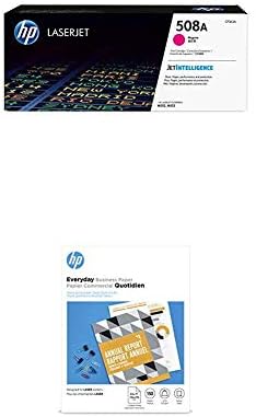 HP 508A Macenta Toner El İlanı Kağıdı, Parlak, Lazer, 150 Kağıtlar, 8,5 x 11