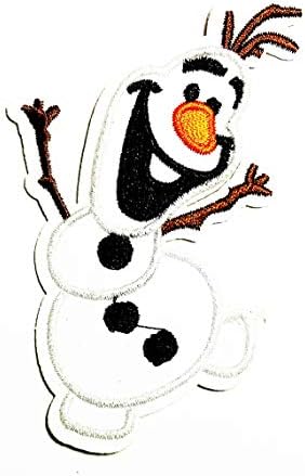 Kar Beyazı Çocuklar Kar Gününde Oynamayı Severler Noel 2.5X3.75 MEGADEE Yama Karikatür Çocuk Sembolü DIY Demir on Patch Demir-On Tasarımcı