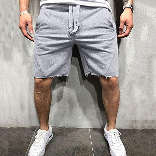 Ozmmyan Spor Şort Erkekler için Yaz Rahat Spor Koşu Elastik Bel Şort İş Pantolonu Pantolon