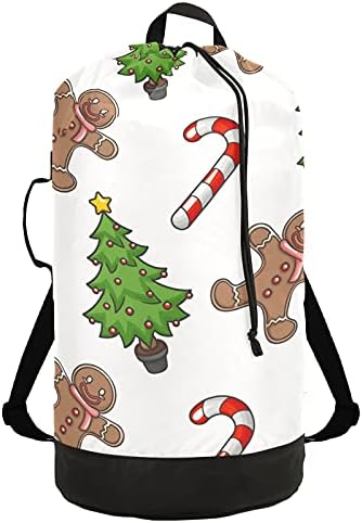 Oyuncak Şeker Ağacı Çamaşır Torbası Omuz Askılı ve Kulplu Ağır Hizmet Tipi Çamaşır Sırt Çantası İpli Kapaklı Seyahat Çamaşır torbası