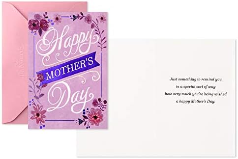 Anneler Günü'nde Sizi Hatırlayan Hallmark Anneler Günü Kartı Çeşitleri (Zarflı 6 Kart)