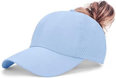 Yeni Yükseltilmiş Bayan Criss Çapraz Şapka At Kuyruğu beyzbol şapkası Ayarlanabilir Yüksek Dağınık Topuz Ponycap Çabuk Kuruyan Örgü