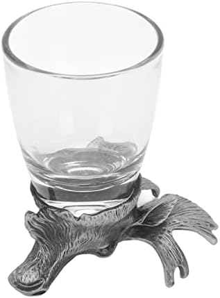 RXMORI viski bardağı, Eski Moda Gözlük, Geyik Tarzı Zarif İstikrarlı Dayanıklı Metal Yaygın Olarak Kullanılan Kokteyl Cam Parti Oyunu