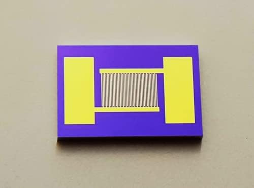 5 ADET / 30 ?m Silikon İnterdigitated Elektrot MEMS Biyosensör Kapasitif Dizi 4mm * 6mm * 0.52 mm