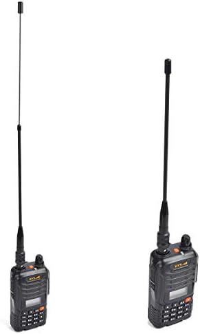 HYS BNC CS Taktikleri Antenler Katlanabilir Çift Bant 2 m/70 cm Anten Teleskopik / Çubuk Yumuşak Anten Vertex HR146 HX300 HX320 HX400
