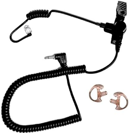 Taktik Kulak Gadgets EP1089SC Tilki 3.5 mm Siyah Akustik Tüp ile Sadece Kulaklık Dinle