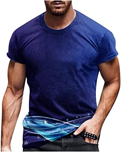 Erkekler için T Shirt 3D Baskılı Gömlek Komik Tasarım Tees Renkli T-Shirt Yaz Moda Spor Üstleri Rahat Tee Adam için
