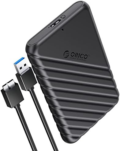 ORICO 2.5 İnç Sabit Disk Muhafaza USB 3.0 SATA 5 Gbps için 7-9. 5 mm SSD HDD harici sabit disk Disk Kutusu Desteği UASP Trim Aracı