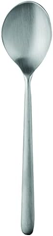 Mepra AZC10471139 Linea Buz Gurme Kaşık, [48'li Paket], 17,8 cm, Paslanmaz Çelik Kaplama, Bulaşık Makinesinde Yıkanabilir Sofra Takımı