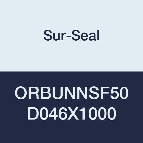 Sterling Seal ORBUNNSF50D046X1000 046 Serisi NBR 50D NSF Onaylı O-Ring, Buna / Nitril (1000'li Paket)