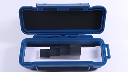 4 Adım UT Blok 0.25-0.5-0.75-1 1018 Çelik Test Bloğu Adım Kama Kalibrasyon Bloğu ABS Taşıma çantası ve Sertifikası ile ASTM E797'ye