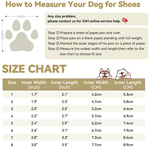 Köpek Ayakkabı Küçük Köpekler için Çizmeler Sıcak Kaldırım Kış Kar Patik Köpek Yansıtıcı Şerit ile Kaymaz Kauçuk Taban 4 ADET