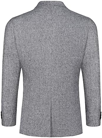 COOFANDY Erkek Casual Blazer Spor Ceket Hafif İki Düğmeli iş ceketleri
