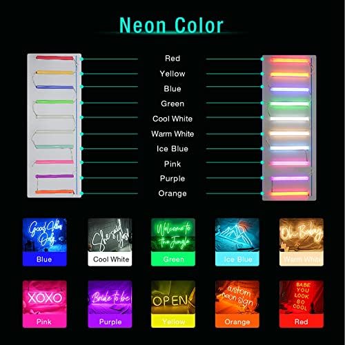 Özel Neon Tabelalar, Kişiselleştirilmiş El Yapımı Led Neon Tabela Duvar Dekoru için Özelleştirilebilir, Düğün, Doğum Günü, Parti, Yatak