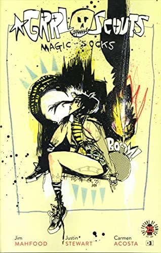 Grrl İzcileri: Sihirli Çoraplar 3A VF / NM ; Resim çizgi romanı / Jim Mahfood