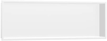 Entegre Çerçeveli Hansgrohe XtraStoris Orijinal Gömme Duvar Nişi 12x 36x 4 Mat Beyaz, 56067700