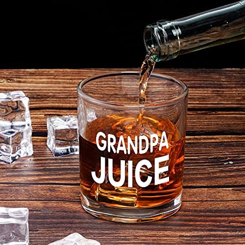 Benzersiz Büyükbaba Hediyesi, Büyükbaba Suyu Viski Bardağı, Babalar Günü'nde Eski Moda Gözlükler, Büyükbabaya Viski Bardağı Hediyesi,
