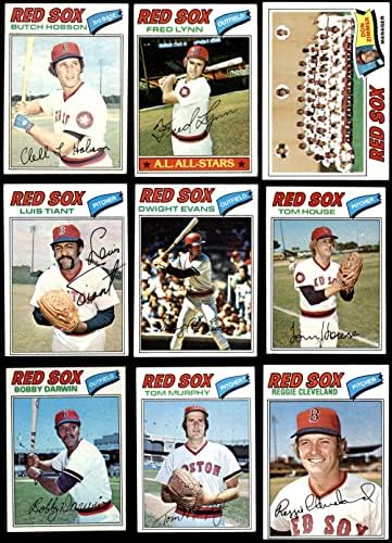 1977 Topps Boston Red Sox Takım Seti Boston Red Sox (Set) VG/EX + Red Sox