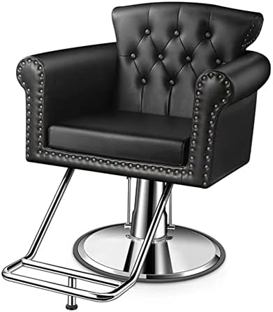 Wro berber koltuğu Uzanmış salon sandalyesi PVC Deri Hidrolik berber koltuğu Saç Stilisti, Antika Saç Spa Salon Styling Güzellik ekipmanları