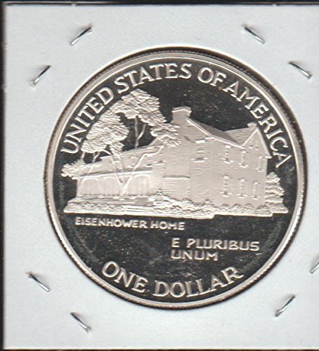 1990 P Eisenhower Centennial Commerative 1 $Mükemmel Mücevher Kanıtı DCAM